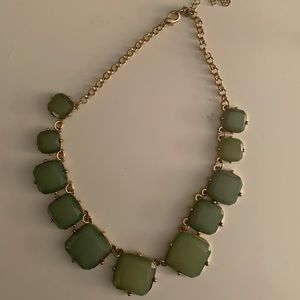 Blue/green Chunky J Crew necklace